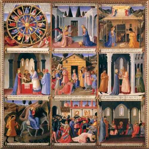 Scenes from the Life of Christ, 1452, Fra AngelicoMedium: panel,tempera