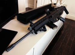weaponslover:  Robinson Arm. XCR-L Multi-Caliber Rifle in 5.56.