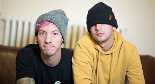 justsomelittlefandomthings:Can you believe it, Tyler Joseph invented wearing yellow
