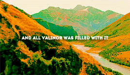 orlandobloom:   Then the bliss of the Valar was increased; for the lights of the