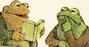 leftclausewitz:  karlcat:  i feel like ‘frog and toad’ is an untapped goldmine of potential memes i mean like look at this pic alone  when ur readin a post and you don’t know which side you’re supposed to be takin 