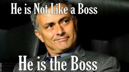 Jose Mourinho “NOT LIKE A BOSS”