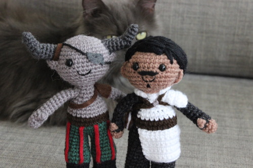 A bunch of new Dragon Age stuff was added to the shop today! These are a couple of the dolls that we