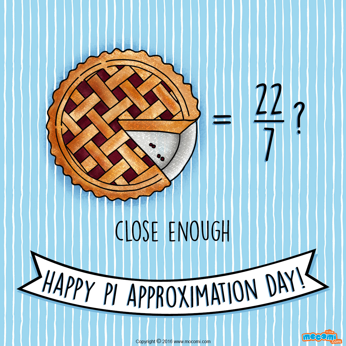 Mocomi Kids 22 July Or 22 7 Is Pi Approximation Day A Day To