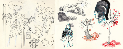 Some recent doodles, sketchbook stuff, and model drawings from the last month or so!