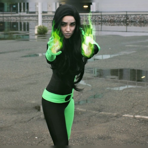 Cosplay - Shego from Kim possible. Photo taken by my friend Ben G. Edited by me.