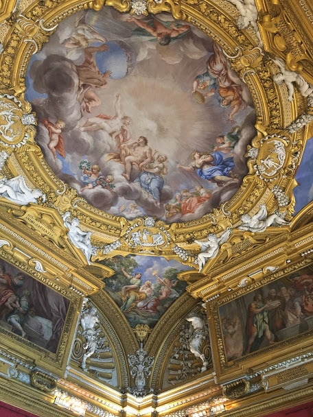 Magic ceiling at the Pitti Palace, Florence, Italy