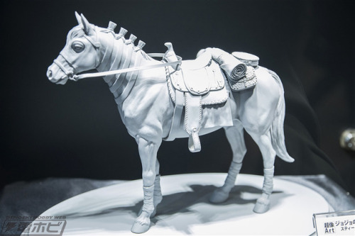 highdio:  Medicos Steel Ball Run series at Wonfes: Johnny, Diego, Gyro, Valentine and D4C SASes, Valkyrie  Super Figure Art statue (hobby.dengeki.com).