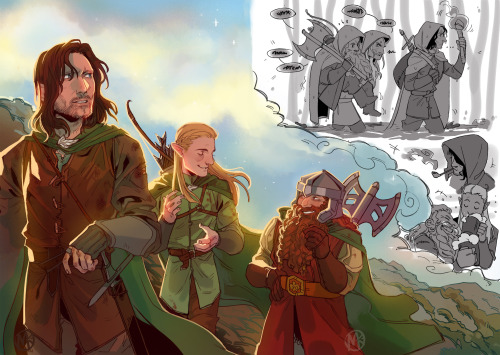 deadlilmoon:My part for russian Tolkien zine 