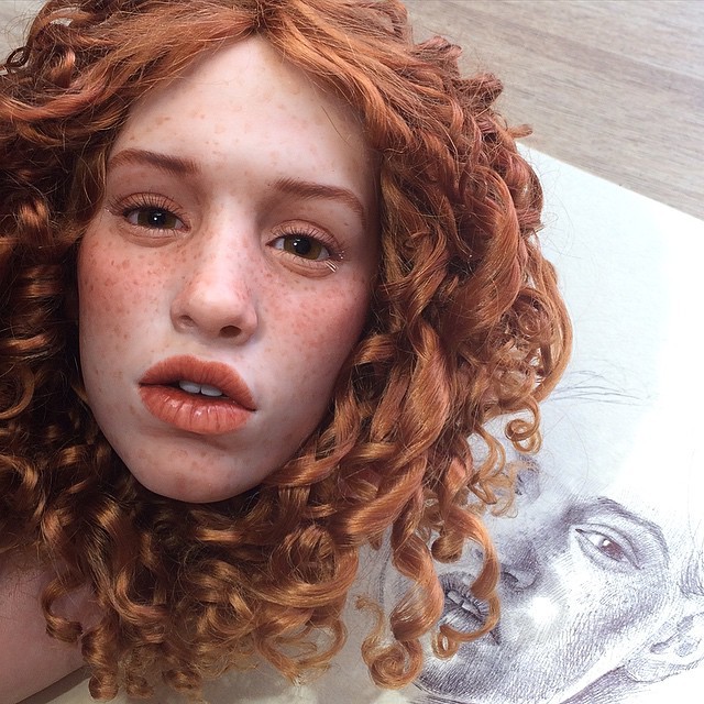 asylum-art-2:  Russian Artist  Michael Zajkov Creates Stunningly Realistic Doll