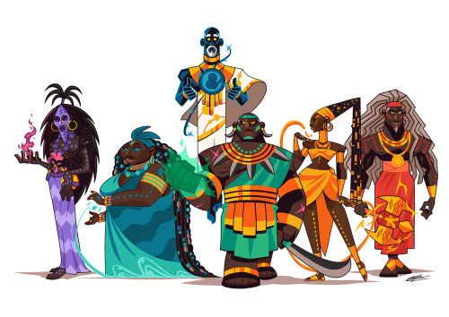 AFRICAN GODS SKETCHESMore Details On BEHANCE: Https://www.behance.net/gallery/193959725/AFRICAN-GODS-SKETCHESTUMBLR: