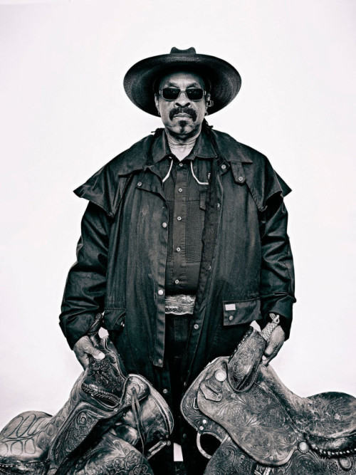 “The Federation of Black Cowboys: An homage to Richard Avedon” by Brad Trent. Based in Queens, The F