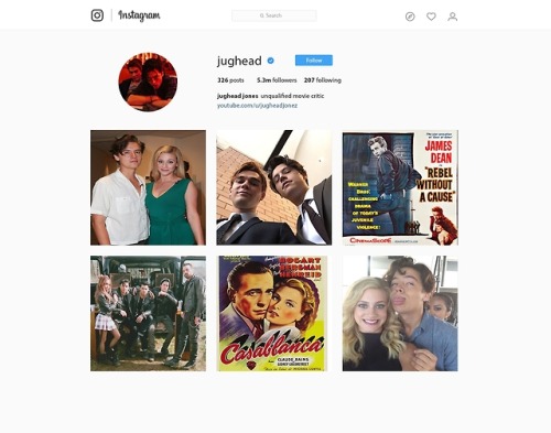 youtuber!bughead social media aui had wayy to much fun with this Star Wars &amp; Marvel fanboy versi
