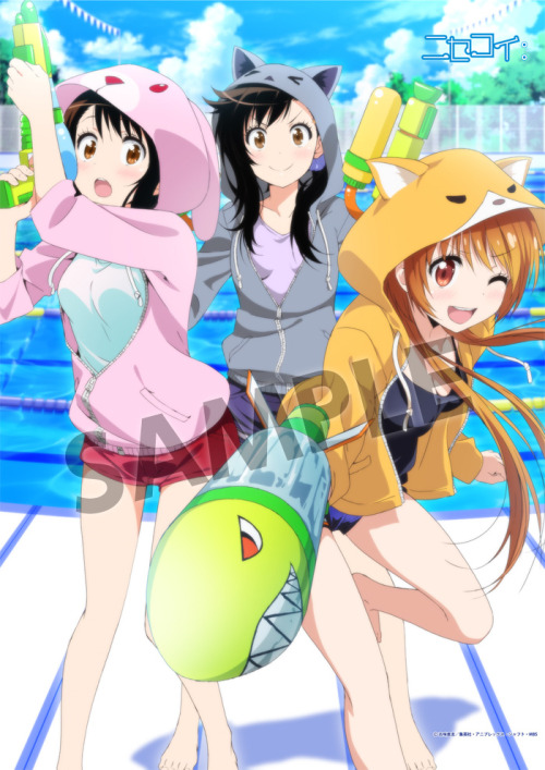 animeslovenija:  Wow, these Nisekoi tapestries look good! Totally missed Hobby Stock tweeting them last week. 