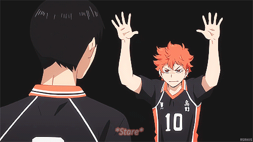 asahiis:   High Five!! (　＾∇＾)人( o . o )  