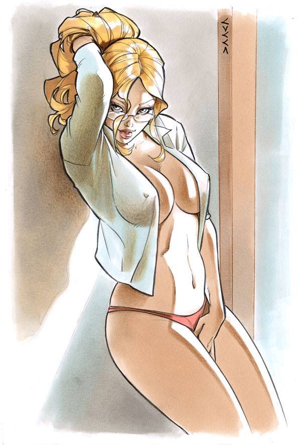 Sexy drawing and cartoons