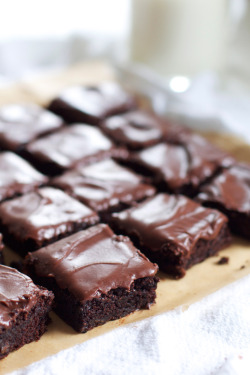 do-not-touch-my-food:  Fudgy Zucchini Brownies