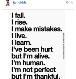 kushandwizdom:  Diddy posted one of our quotes!!