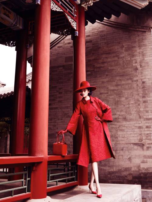 journaldelamode:  Sui He by Mario Testino (Portrait Of A Lady - Vogue China December 2013)