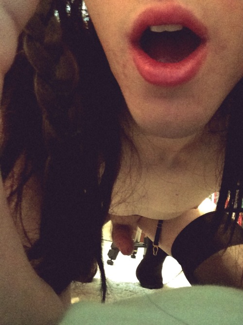 sissyboiad:  SissyBoi lips and open mouth