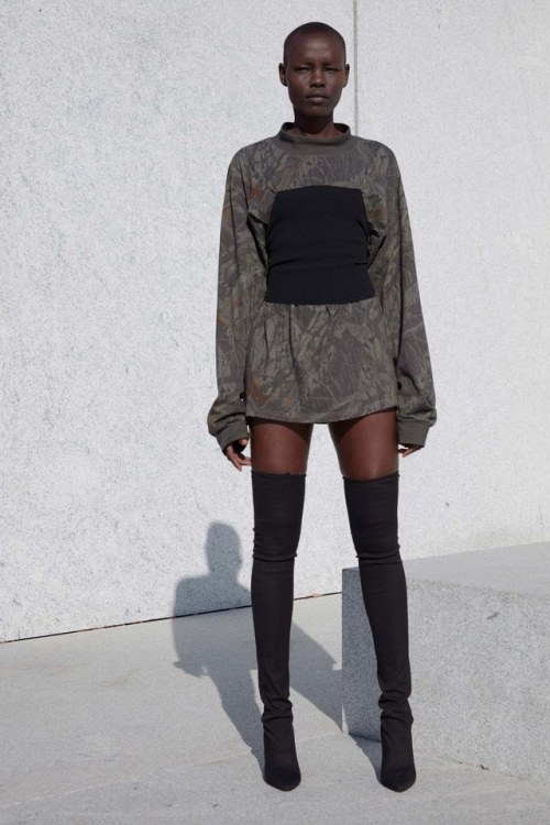 maidsofbondstreet:Grace Bol for Yeezy, Spring 2017