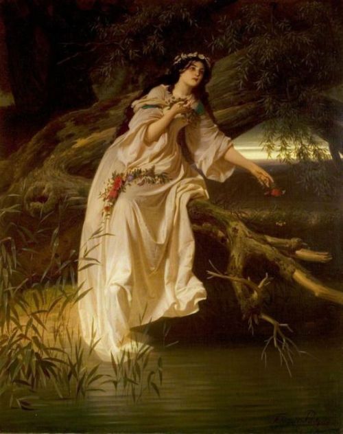 artfortheages: Ophelia - Ferdinand Piloty the Younger Hamlet