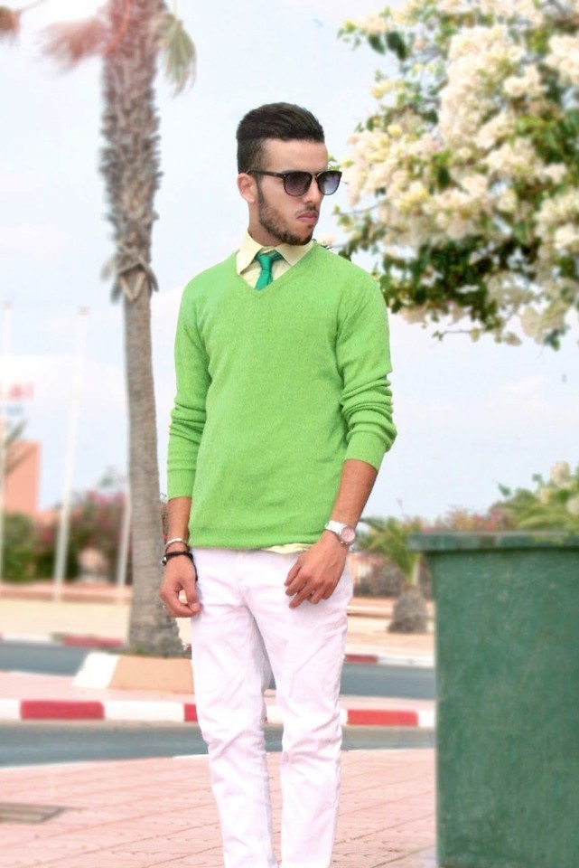 lookbookdotnu:  Make the difference with stranger colors (by Faissal Yartaa)