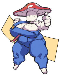 Supahsayainsonic2: Avengedog: @Supahsayainsonic2‘S Mushroom Cutie! Thanks Again