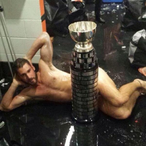 Posing naked with your hockey trophy is very Australian (Photo)
The Melbourne Mustangs of the Australian Ice Hockey League captured the Goodall Cup over their archrivals the Melbourne Ice on Sunday, the first title in franchise history.
The...