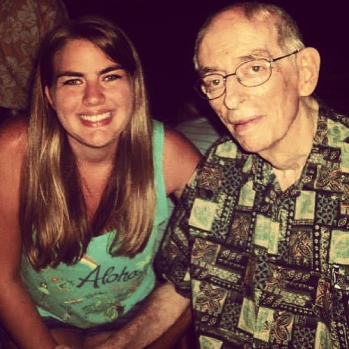 Thanks for the adventure, Papa ❤ #vacation #kauai #keokisparadise #lastsupper #inkauai #love #grandp