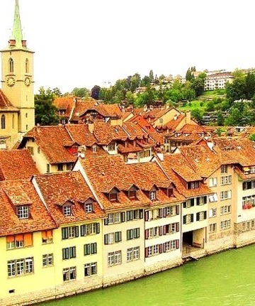 By Fr Antunes On Flickr.City View In Bern, The Capital Of Switzerland.
