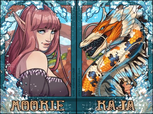Some collaborative badges I’ve done with Arukanoda over on DeviantArt/Twitter