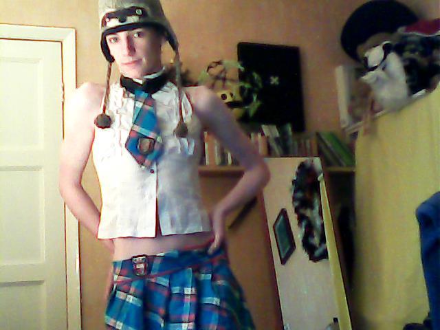 So remember a while ago when I kinda hinted towards a schoolboy/girl outfit? Well&hellip;