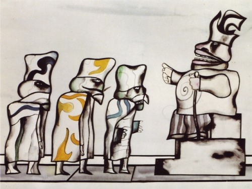 The animated Ubu et la grande Gidouille (1979), by Polish artist, Jan Lenica. Based on (one of my he