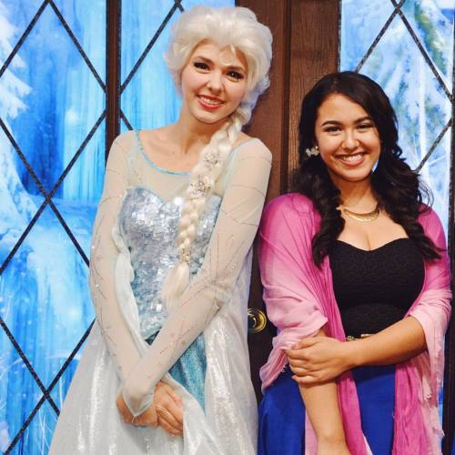 For the first time in forever ❄️ #frozen #disneybound #Disneyland (at Disneyland/California Adventur