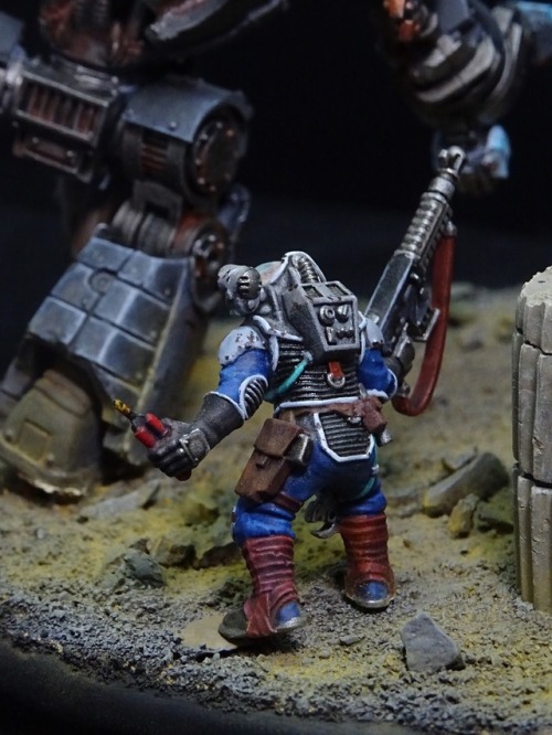 a-40k-author:So for Outer Dark’s release the amazing @malcharion made another diorama depicting a 