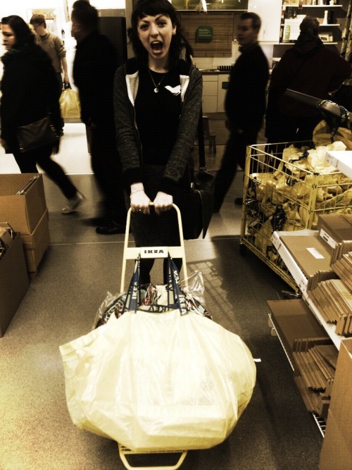Ikea Trolleys Are Joy Bringers.