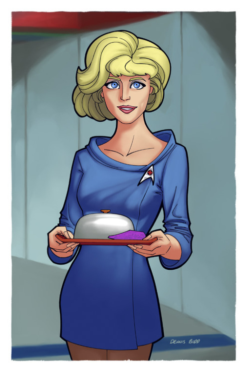 fystfanart:  Christine Chapel by DennisBudd