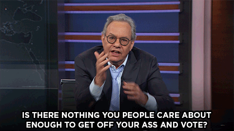 thedailyshow:  Lewis Black has a message for millennials planning to sit out the presidential election. 