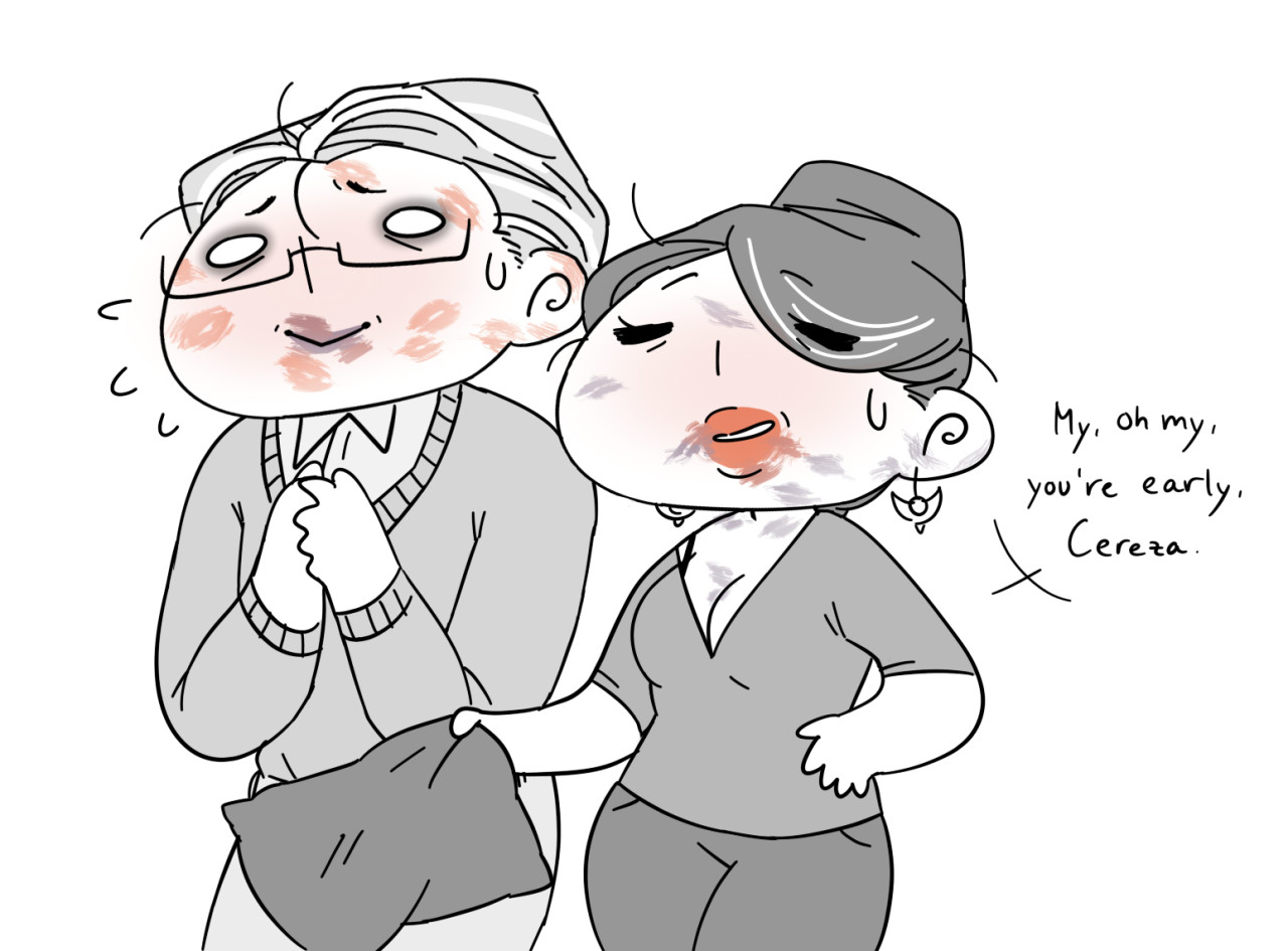 hansmannette:  lipstick parents