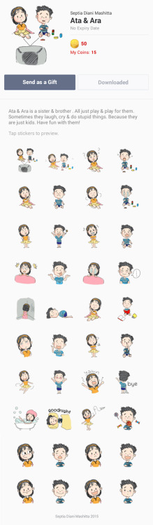 My Stickers Line :)