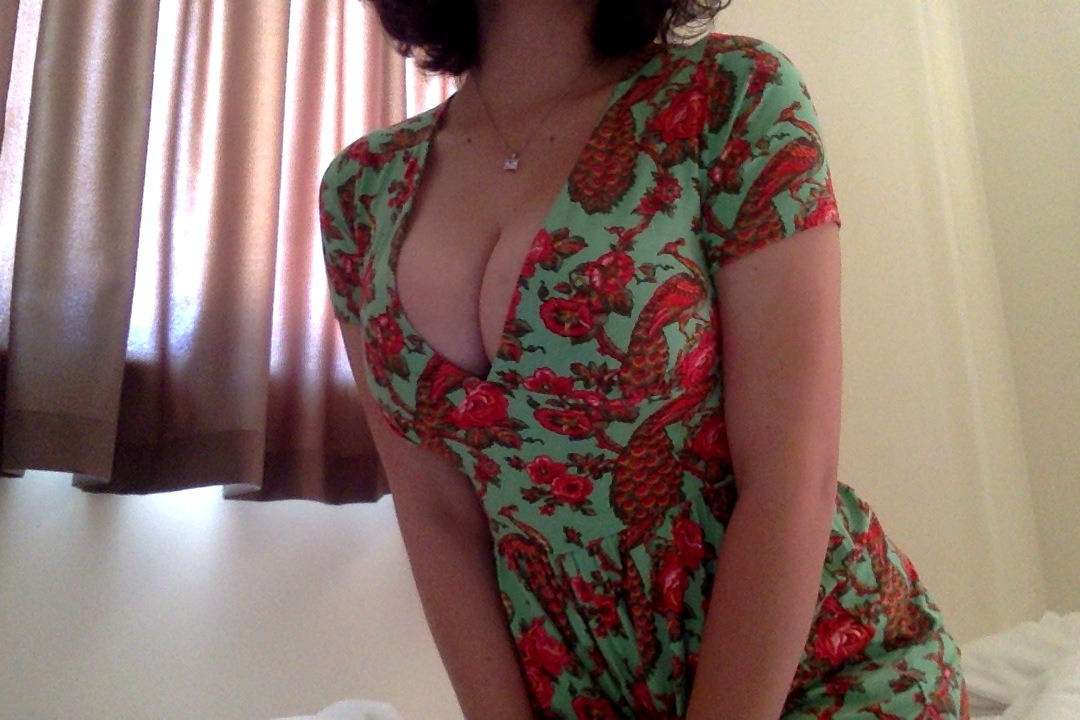 lnfamy:  this playsuit gives some truly next level cleavage  