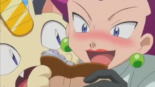 commanderpigg:  truepokefan:  Jessie fangirling over Steven Stone (who doesn’t?)They have met before in AG033 though..  mmm okay but in ag033 he didn’t look hot or rich so what’s the point?^would this make anyone rock hard? i didn’t think so