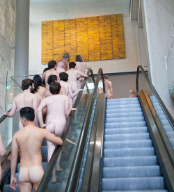 vergen:  Naked art lovers attend after-hours