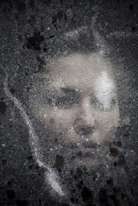 “Acting is magical. Change your look and your attitude, and you can be anyone.”(inside camera double exposure) “Acting is magical. Change your look and your attitude, and you can be anyone.”(inside camera double exposure)
