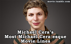 movie:  Michael Cera’s Most Michael Cera-esque Movie Lines If you like this list follow movie for more movie quotes &amp; scenes!