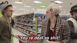 5aos:  when you say something a bunch of times but someone still asks you to repeat yourself  