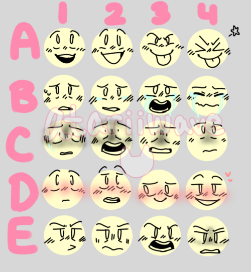 cupidsonic:oof, i forgot to post this…. anyways im off to bed so heres an expression challeng