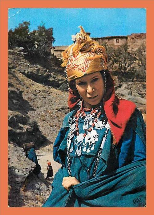 Amazigh woman in the 70s, Atlas Mountains, Morocco