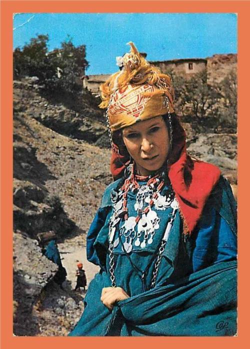 Amazigh woman in the 70s, Atlas Mountains, Morocco